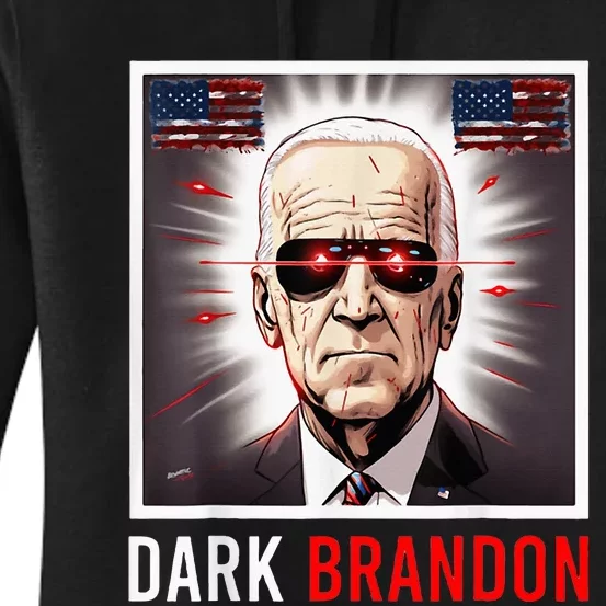 Dark Brandon 2024 Biden Funny New Campaign Women's Pullover Hoodie