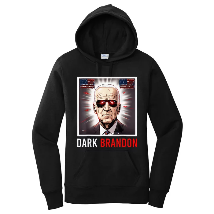 Dark Brandon 2024 Biden Funny New Campaign Women's Pullover Hoodie