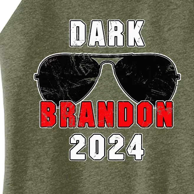 Dark Brandon 2024 CMon Man Vote Joe Pro Biden Women’s Perfect Tri Rocker Tank