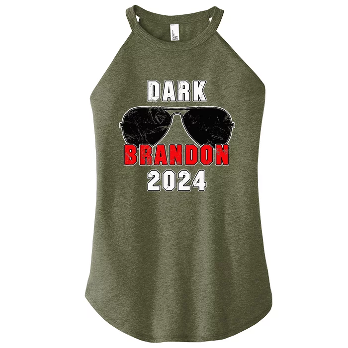 Dark Brandon 2024 CMon Man Vote Joe Pro Biden Women’s Perfect Tri Rocker Tank