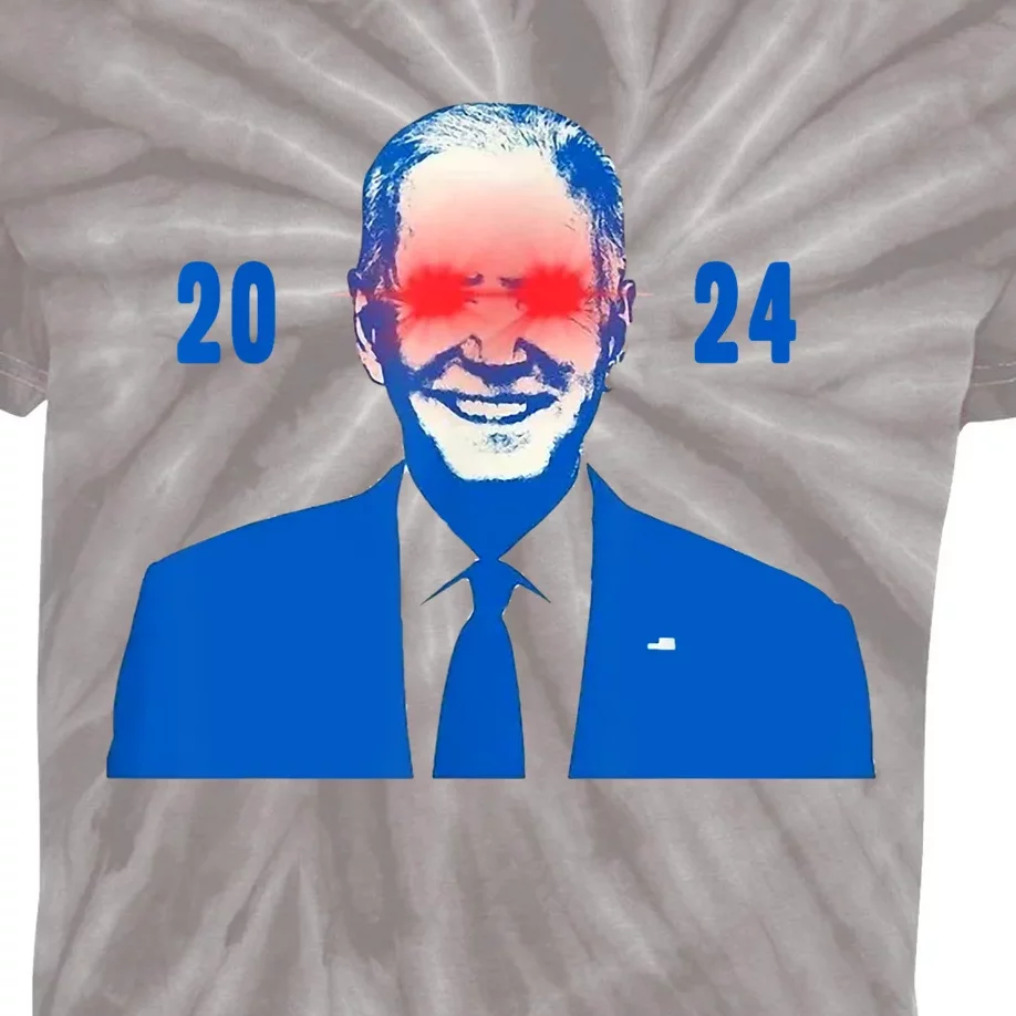 Dark Brandon 2024 Biden Funny New Campaign Kids Tie-Dye T-Shirt