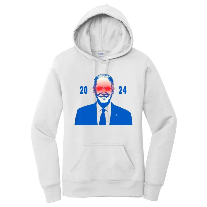 Dark Brandon 2024 Biden Funny New Campaign Women's Pullover Hoodie