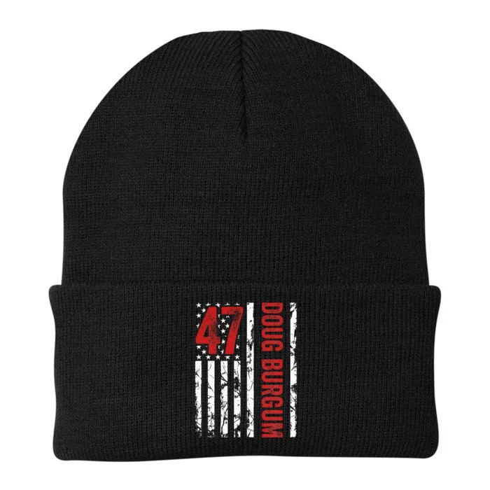 Doug Burgum 47th President 2024 Election Knit Cap Winter Beanie