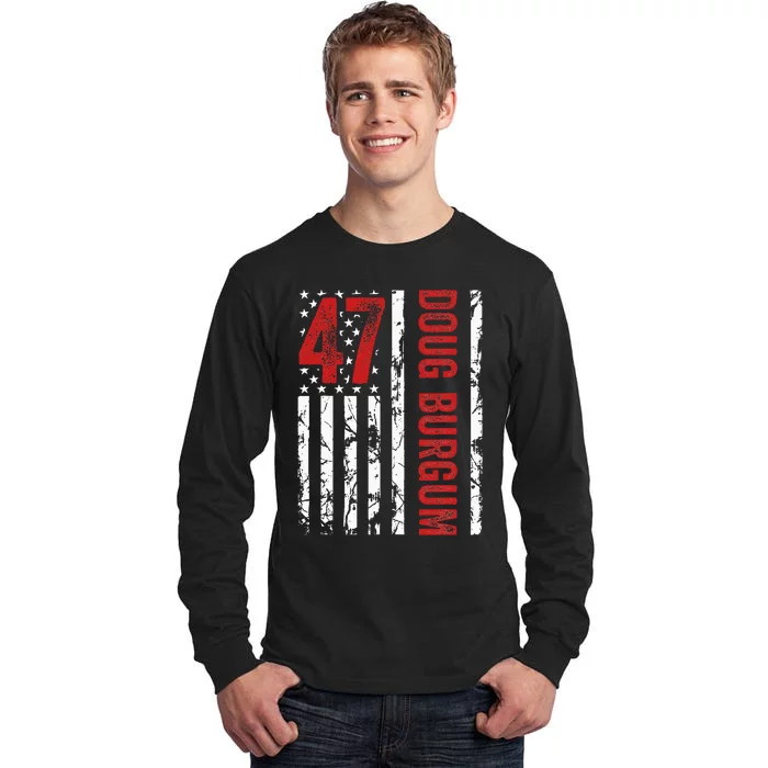 Doug Burgum 47th President 2024 Election Tall Long Sleeve T-Shirt