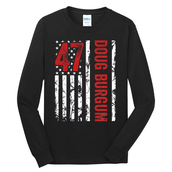 Doug Burgum 47th President 2024 Election Tall Long Sleeve T-Shirt