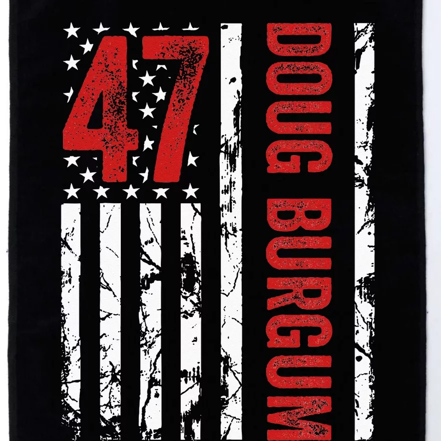 Doug Burgum 47th President 2024 Election Platinum Collection Golf Towel