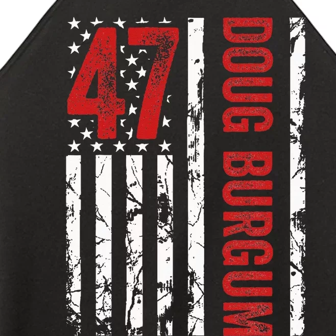 Doug Burgum 47th President 2024 Election Women’s Perfect Tri Rocker Tank