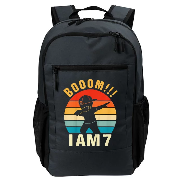 Dabbing Birthday 7 Years Old Birthday Outfit Daily Commute Backpack