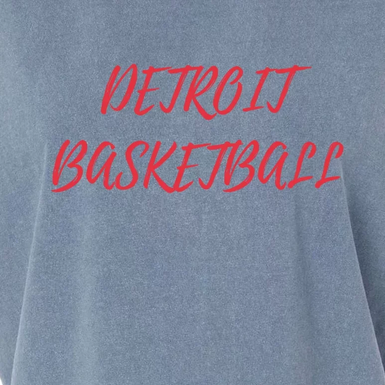 Detroit Basketball Garment-Dyed Women's Muscle Tee