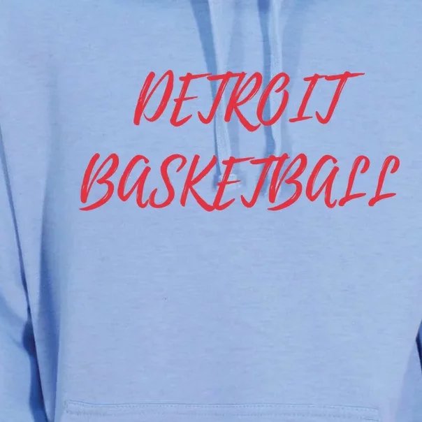 Detroit Basketball Unisex Surf Hoodie