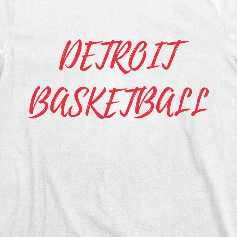 Detroit Basketball T-Shirt