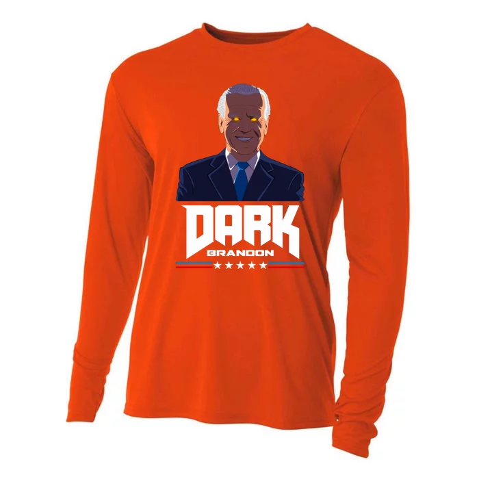 Dark Brandon Anti Joe Biden Cooling Performance Long Sleeve Crew