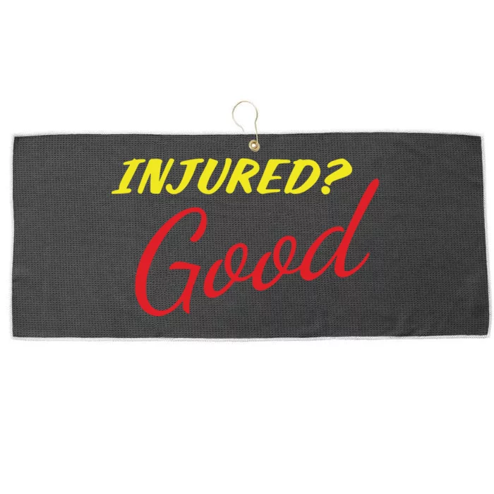 Dick & Ball Attorneys At Law Injured Good Large Microfiber Waffle Golf Towel