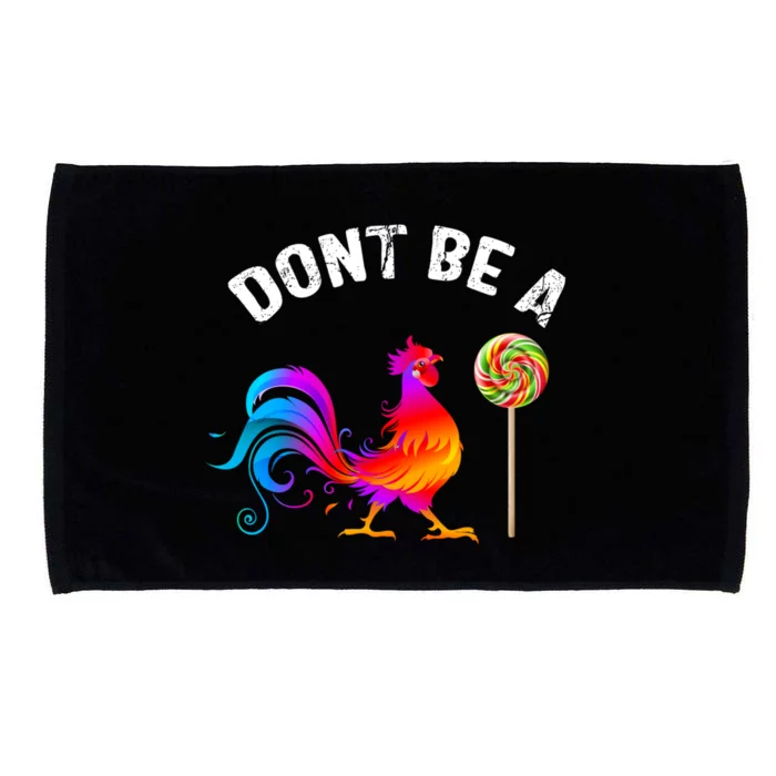 Dont Be A Sucker Funny Cock Rooster Fathers Day Microfiber Hand Towel