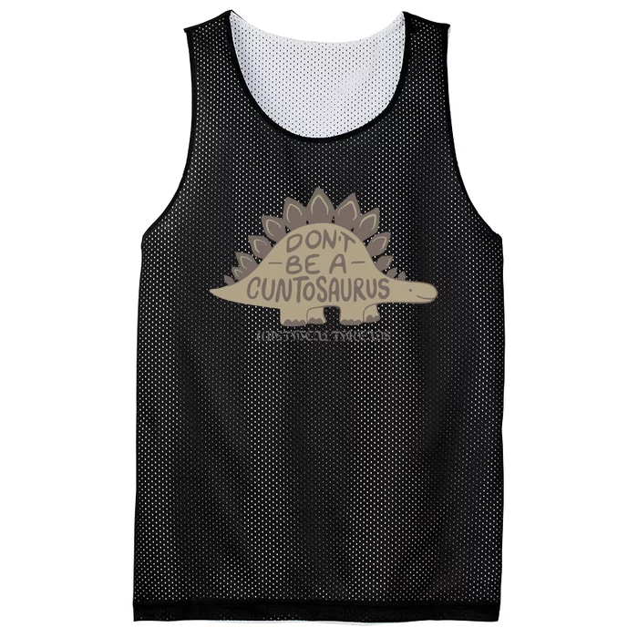 DonT Be A Cuntosaurus Mesh Reversible Basketball Jersey Tank