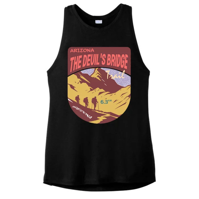 Devils Bridge Arizona Ladies Tri-Blend Wicking Tank