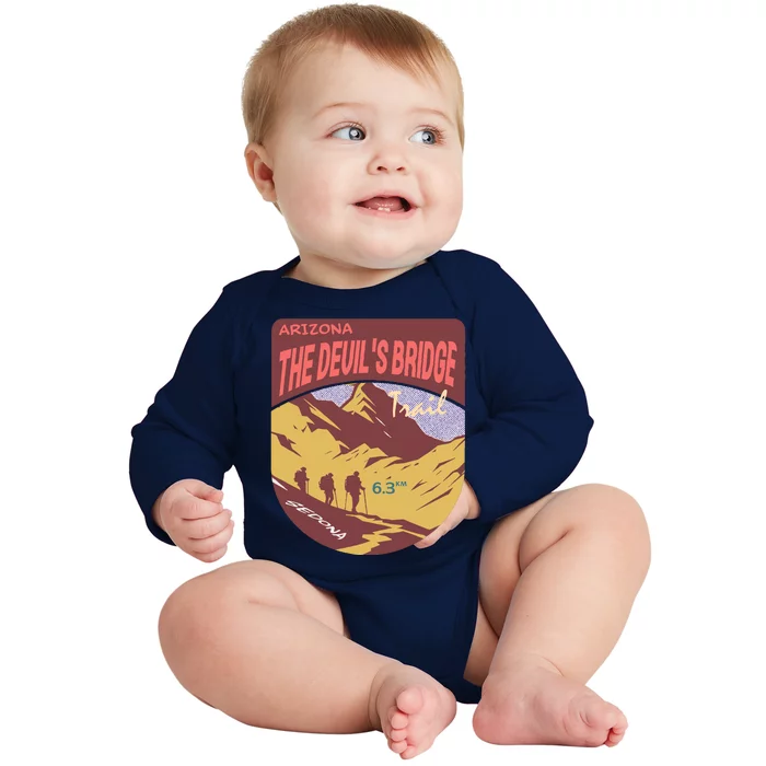 Devils Bridge Arizona Baby Long Sleeve Bodysuit