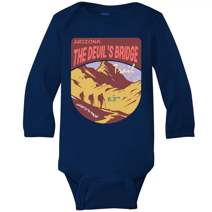 Devils Bridge Arizona Baby Long Sleeve Bodysuit