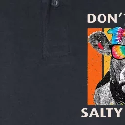 Don't Be A Salty Heifer Cow Whisperer Cow Farming Farm Softstyle Adult Sport Polo