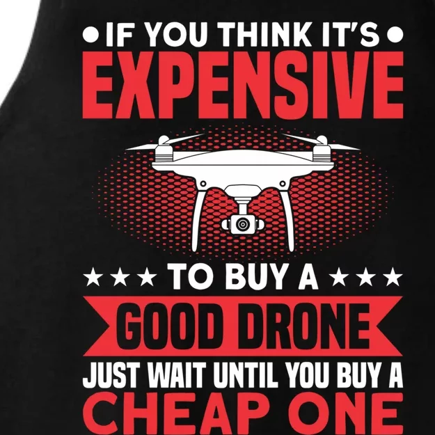 Drone Buy A Good Drone Drone Pilot Gift Ladies Tri-Blend Wicking Tank