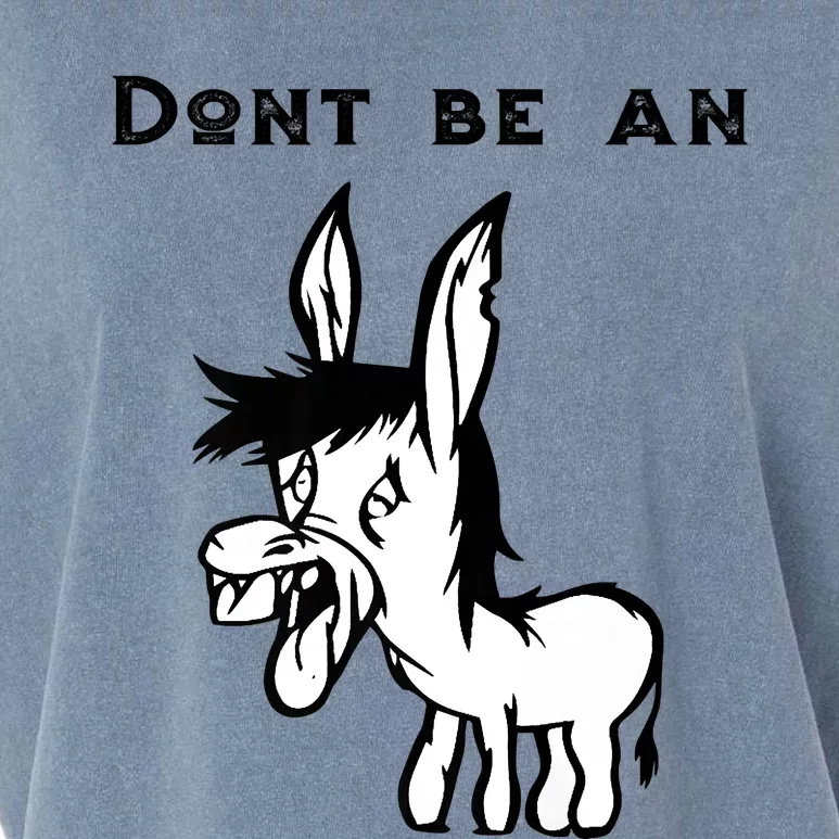 Don't Be A Donkey Garment-Dyed Women's Muscle Tee