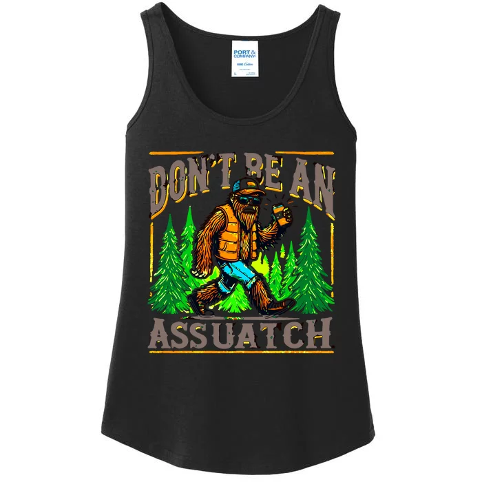 Dont Be An Assquatch Ladies Essential Tank