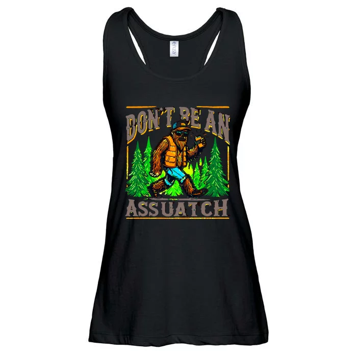 Dont Be An Assquatch Ladies Essential Flowy Tank