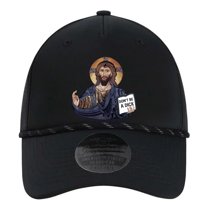 Don't Be A Dick Jesus Book Meaningful Gift Performance The Dyno Cap