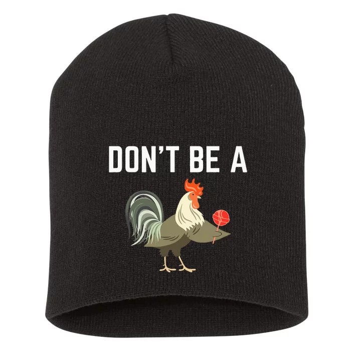 Dont Be A Sucker Funny Offensive Meaning Short Acrylic Beanie