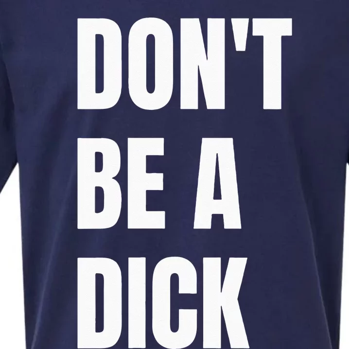 Dont Be A Dick Sueded Cloud Jersey T-Shirt