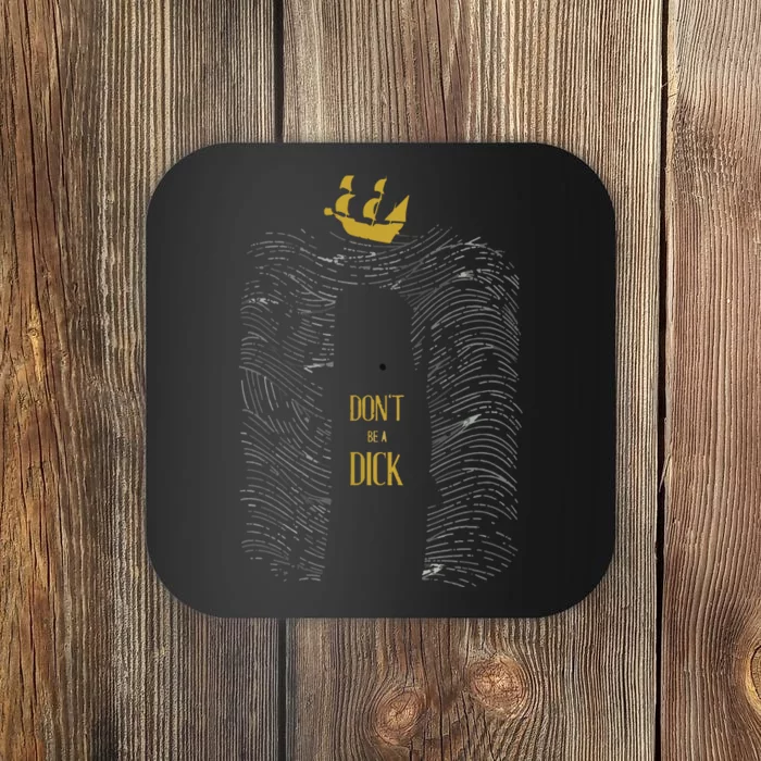 Don't Be A Dick The White Whale Shark Coaster