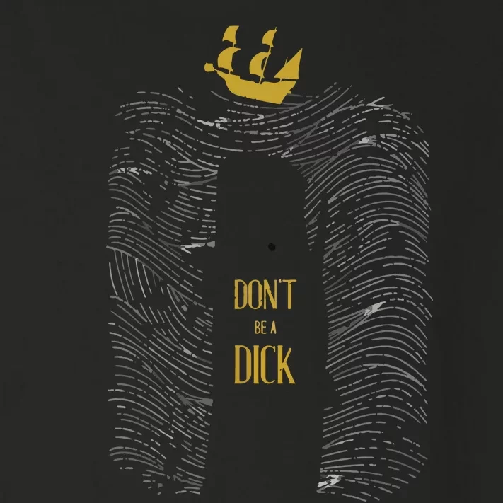 Don't Be A Dick The White Whale Shark Toddler Long Sleeve Shirt