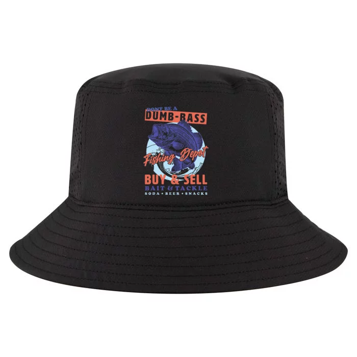 DonT Be A Dumb Bass Funny Dad Fishing Cool Comfort Performance Bucket Hat