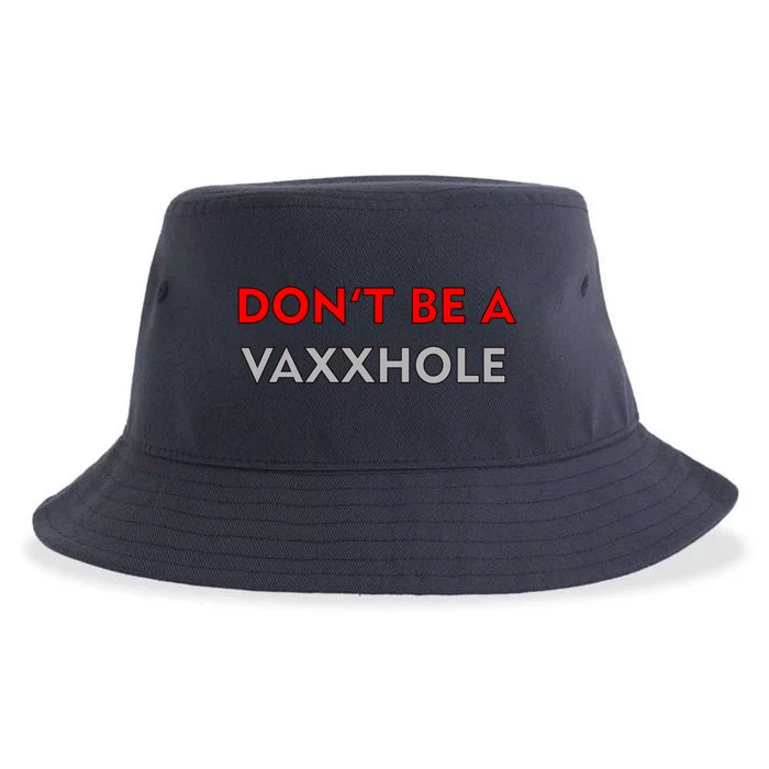 Don't Be A Vaxxhole Sustainable Bucket Hat