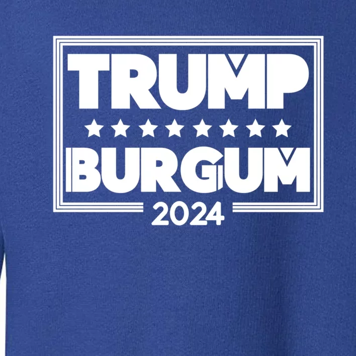 Doug Burgum And Donald Trump Election 2024 Cute Gift Toddler Sweatshirt