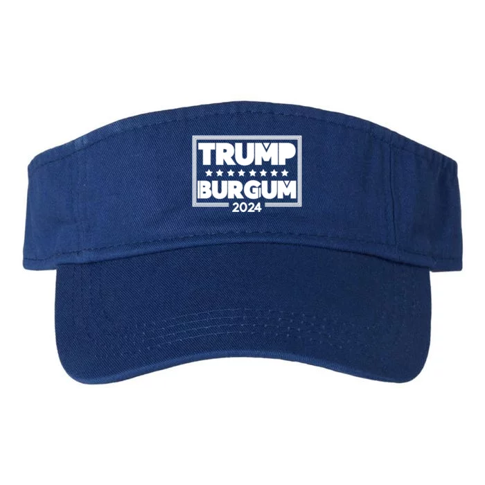 Doug Burgum And Donald Trump Election 2024 Cute Gift Valucap Bio-Washed Visor