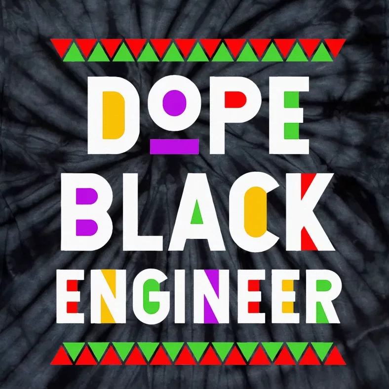 Dope Black African American Job Proud Profession Tie-Dye T-Shirt