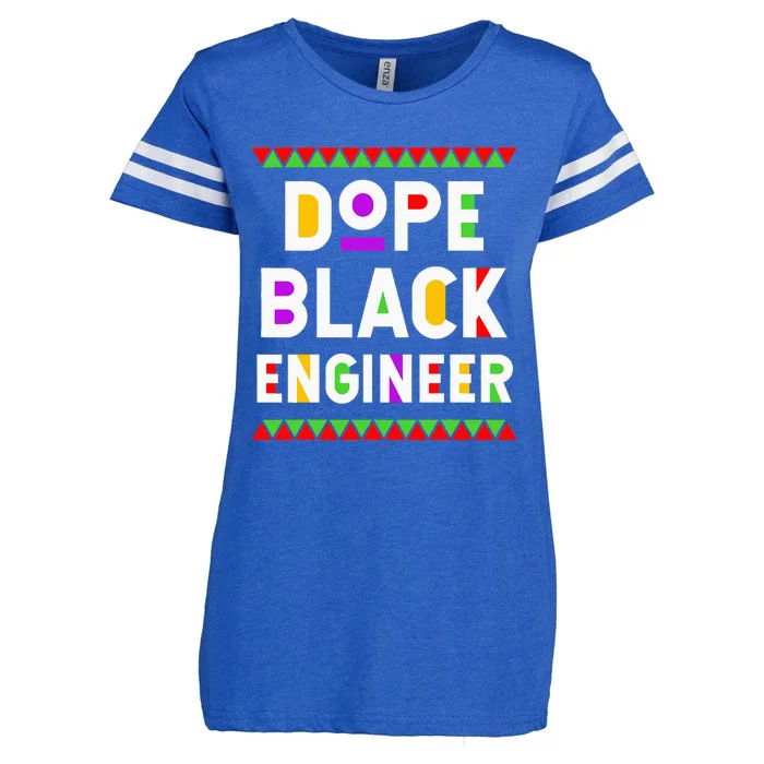 Dope Black African American Job Proud Profession Enza Ladies Jersey Football T-Shirt