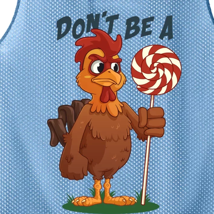 DonT Be A Cock Sucker Rooster Mesh Reversible Basketball Jersey Tank