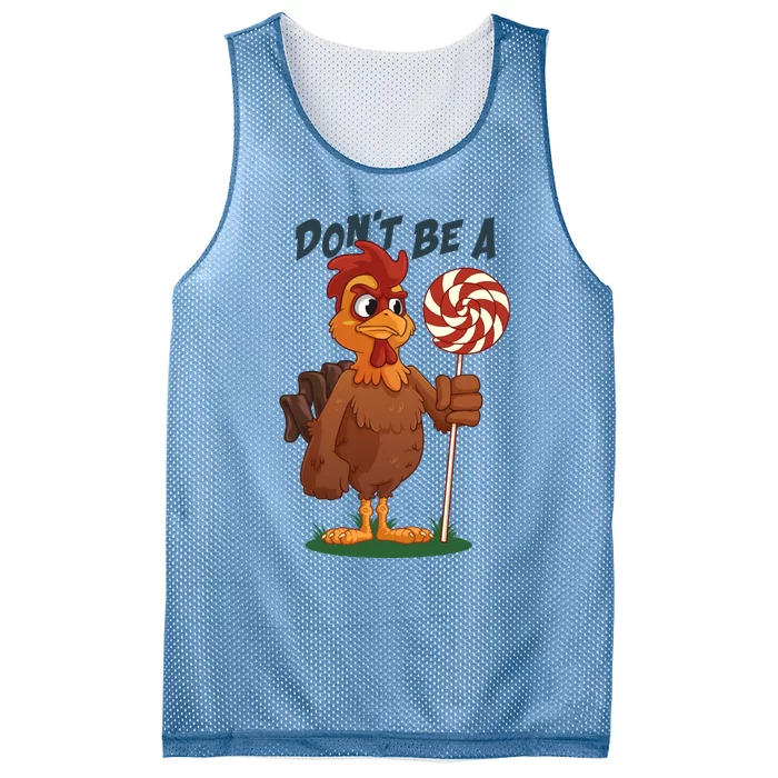 DonT Be A Cock Sucker Rooster Mesh Reversible Basketball Jersey Tank