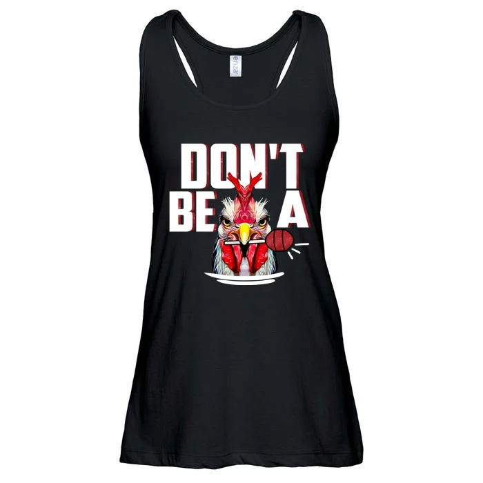 Dont Be A Cock Sucker Rooster Lollipop Funny Fathers Day Ladies Essential Flowy Tank