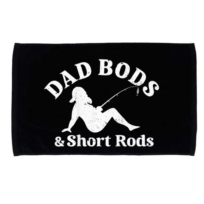 Dad Bods And Short Rods Microfiber Hand Towel