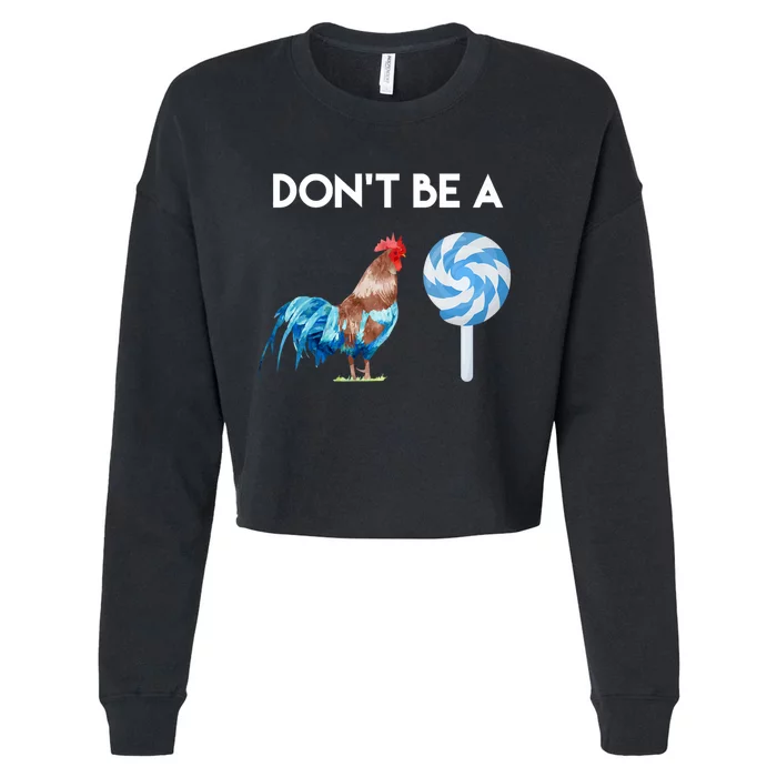 DonT Be A Cock Or A Sucker Cropped Pullover Crew