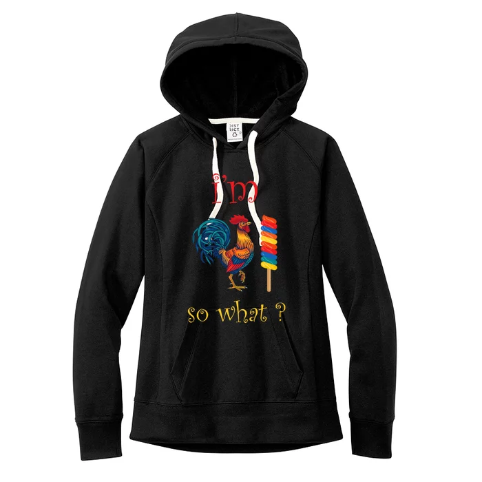 Dont Be A Sucker Cock Women's Fleece Hoodie