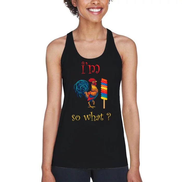 Dont Be A Sucker Cock Women's Racerback Tank