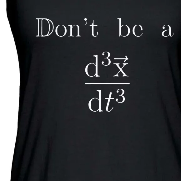 DonT Be A Jerk Mathematician Ladies Essential Flowy Tank