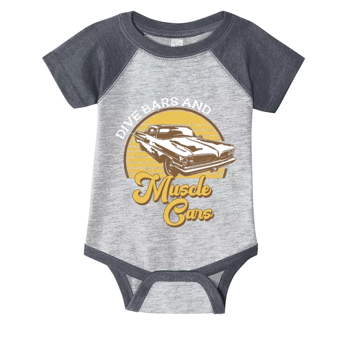 Drive Bars And Muscle Cars Infant Baby Jersey Bodysuit