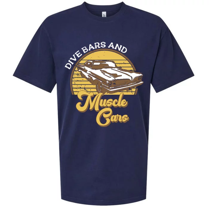 Drive Bars And Muscle Cars Sueded Cloud Jersey T-Shirt