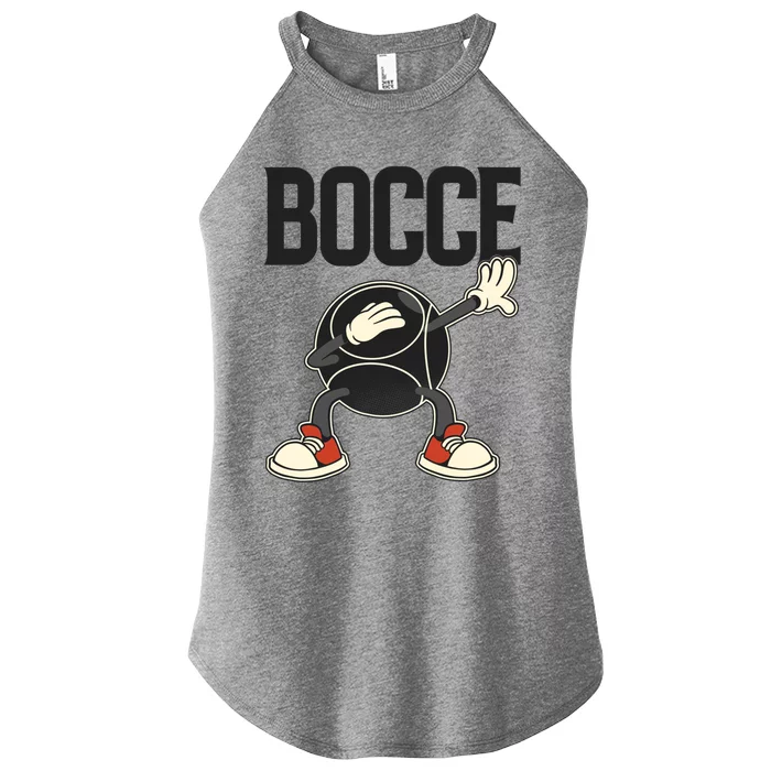 Dabbing Bocce Ball With Jack Bocci Dab Bocce Ball Gift Women’s Perfect Tri Rocker Tank