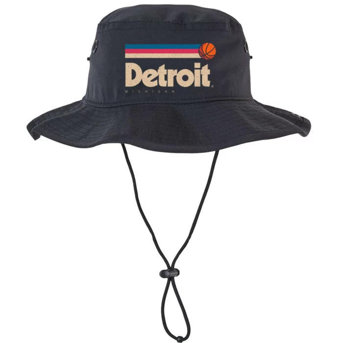 Detroit Basketball B Ball City Michigan Retro Detroit Legacy Cool Fit Booney Bucket Hat